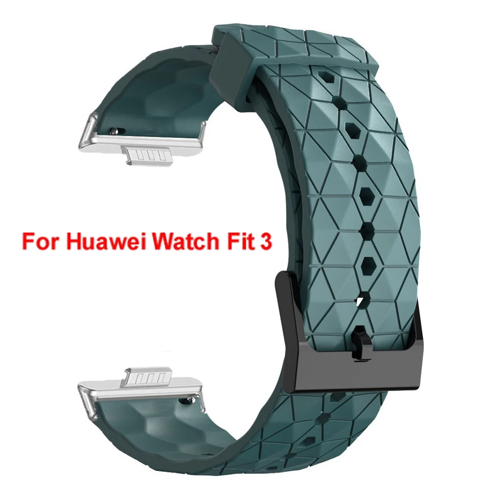 

Ремешок силиконовый для Huawei Watch Fit 3, спортивный браслет для Huawei Fit 3, аксессуары для Huawei Fit3