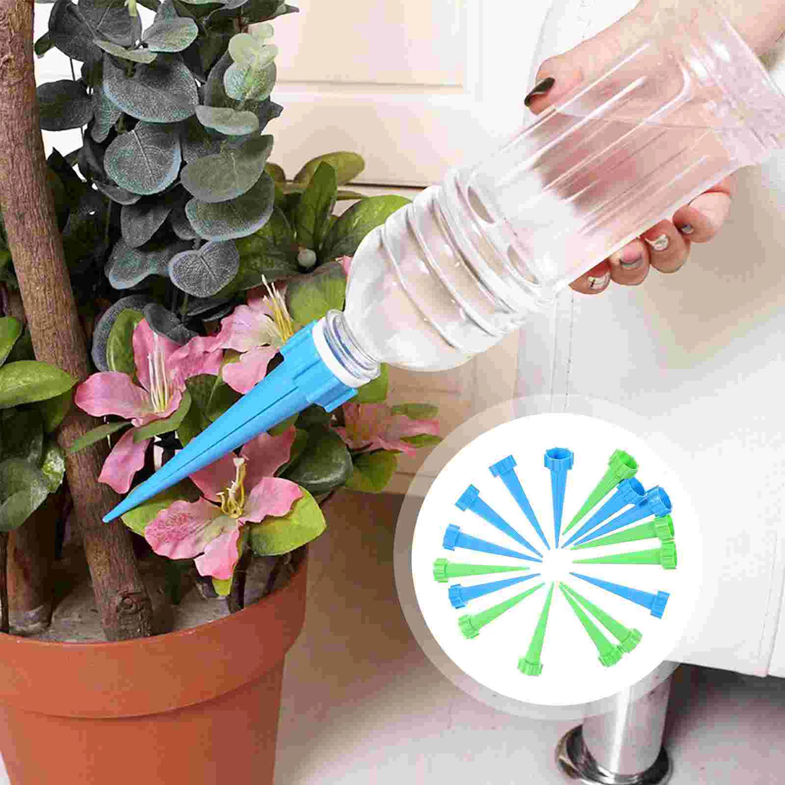 

Automatic Drip Irrigation System Self Watering Spike For Flower Plants Greenhouse Garden Auto Water Dripper Device Random