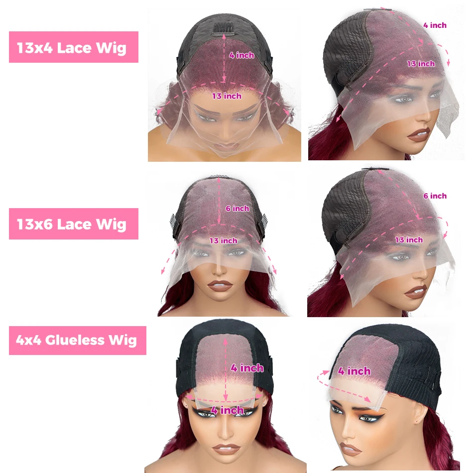 Рисунок 6 - 99J, бордовый парик на сетке спереди