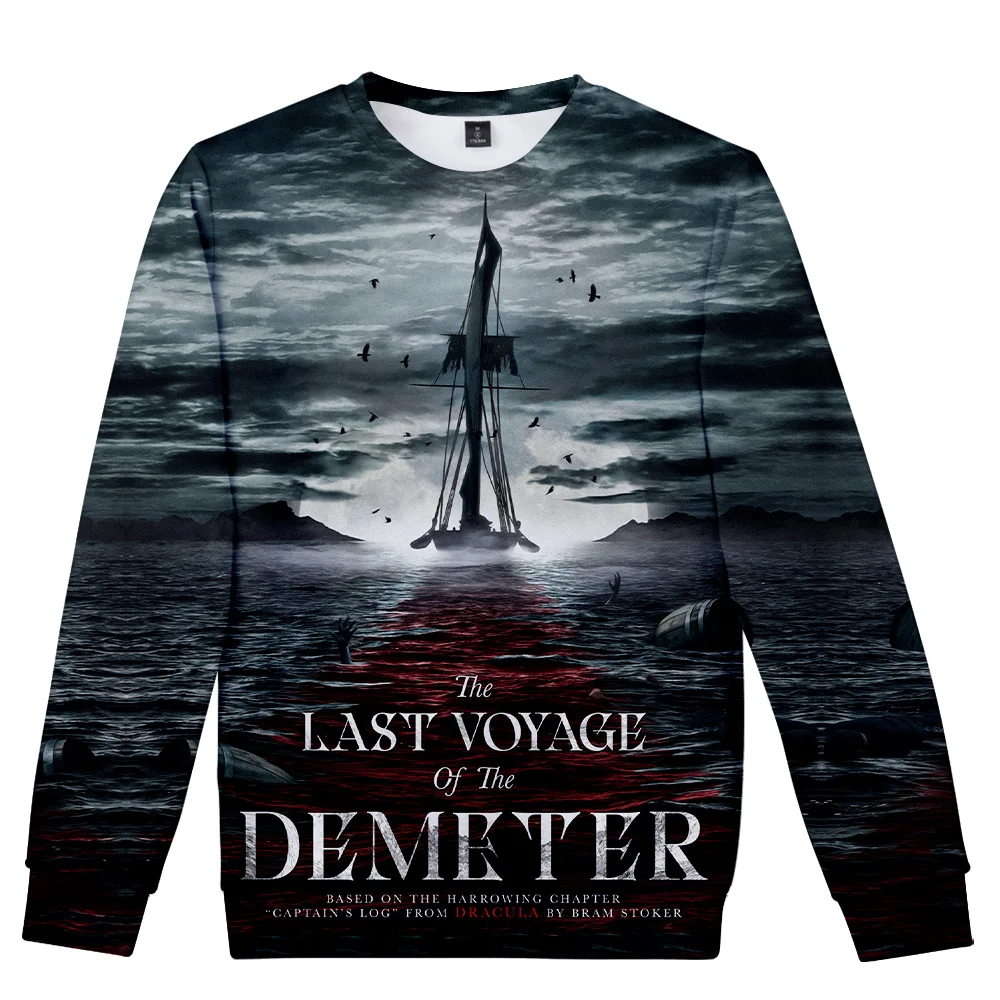 

The Last Voyage of the Demeter, толстовка с круглым вырезом для женщин и мужчин, модные толстовки с длинным рукавом и 3D принтом, Повседневная Уличная одежда