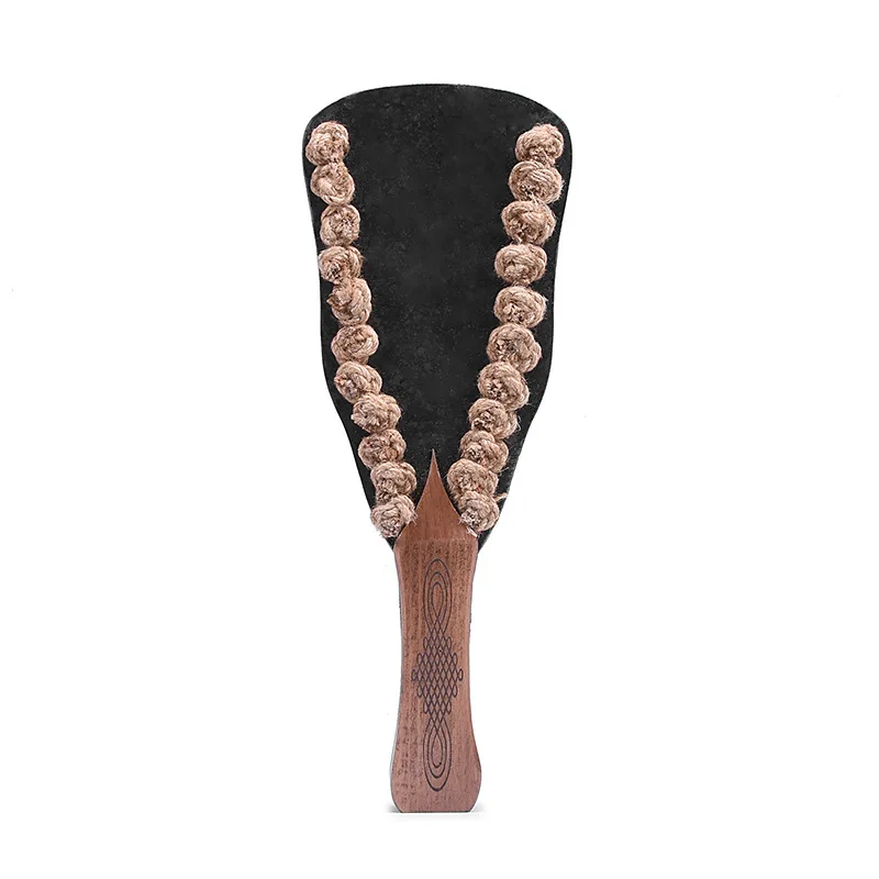 Genuine Leather Paddle - Premium Quality,  Handle COW LEATHER Whip 3