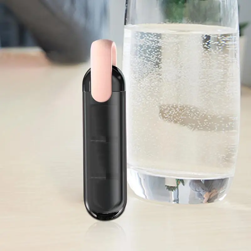 Travel Pill Organizer Small Medicine Box For Travel Pill Case 3 Compartments Portable Pocket Pill Box Medicine Organizer Daily