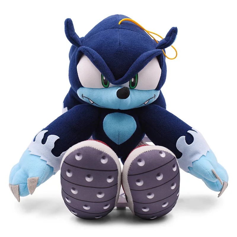 30CM Sonic Plush Doll Blue Shadow Sonico Peluche Soft Stuffed Toys Cotton  Anime Sonical Plush For Children Birthday Gifts