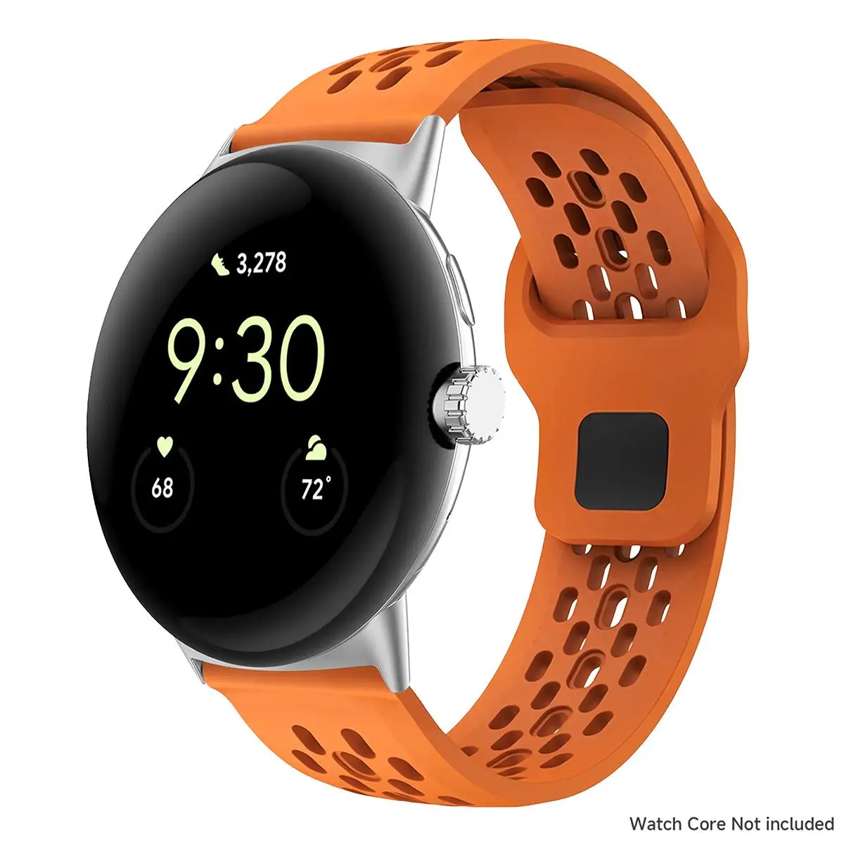 Breathable Sports Silicone Band Strap for Smartwatch Replacement
