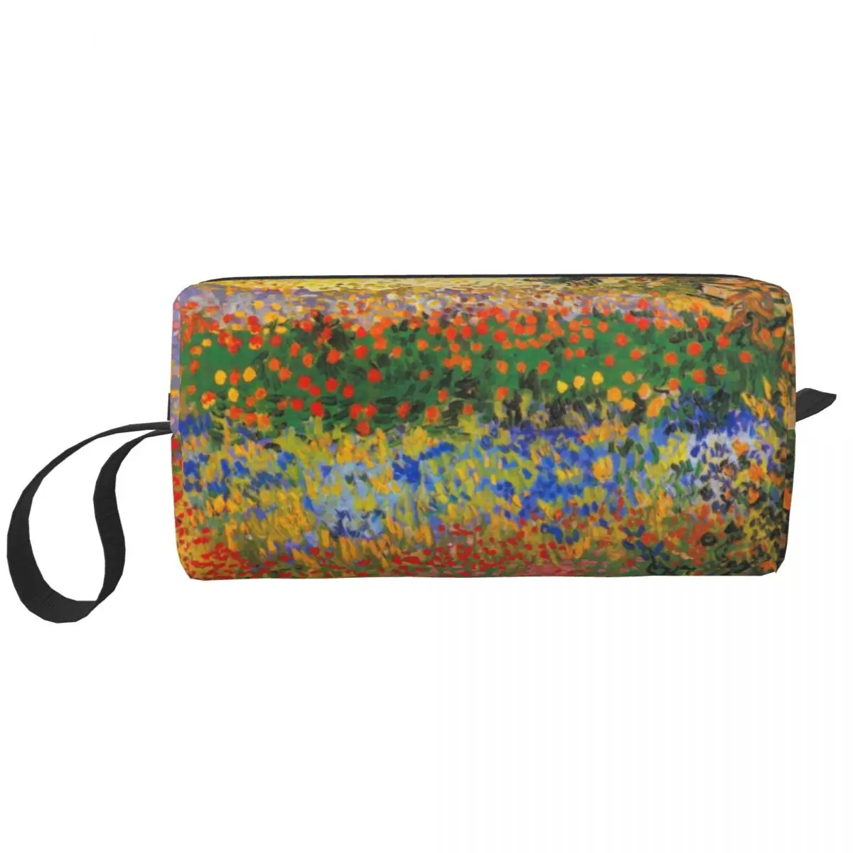 

Flower Garden By Vincent Van Gogh Makeup Bag for Women Travel Cosmetic Organizer Kawaii Art Painting Storage Toiletry Bags