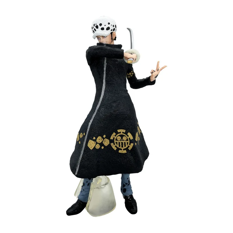 

26cm Japanese Anime Figure One Piece Trafalgar Law PVC Collection Model Collectible Dolls Toy For Gift