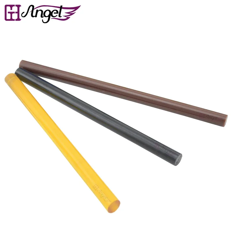 200pcs 1.1*18 cm Hot Melt Glue Sticks for Glue Gun Use Hair Extension Prebond Keratin Fusion 3 Colors Optional