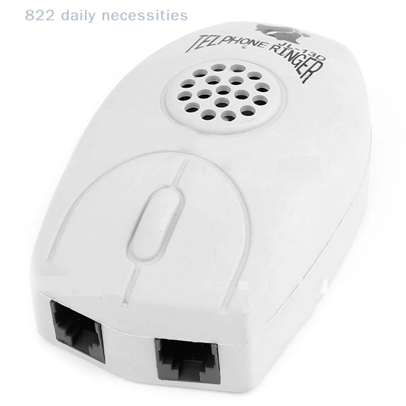 Amplifier Landline Phone Bell Ringer - Extra Loud Telephone Ring
