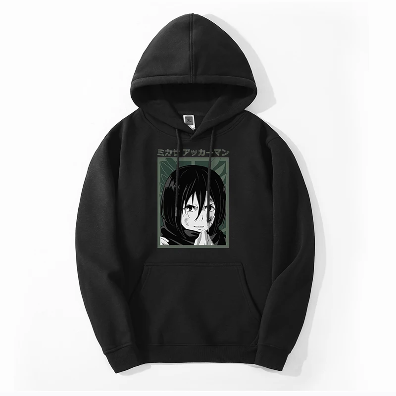 

AttackTitan Eren Winter Mens Fashion Fitness Hoodies Sweatshirt Fashion Attack On Titan Eren Levi Sweatshirts Fitness Hoodie