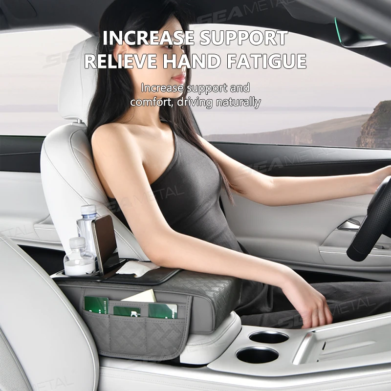Wear Resistant Breathable Car Center Console Arm Rest Pad