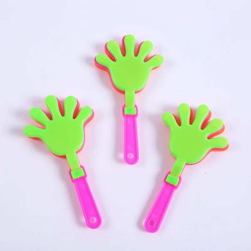 Colorful Mini Hand Clapper Cheering Props - Kids Party Favors & Pinata Fillers