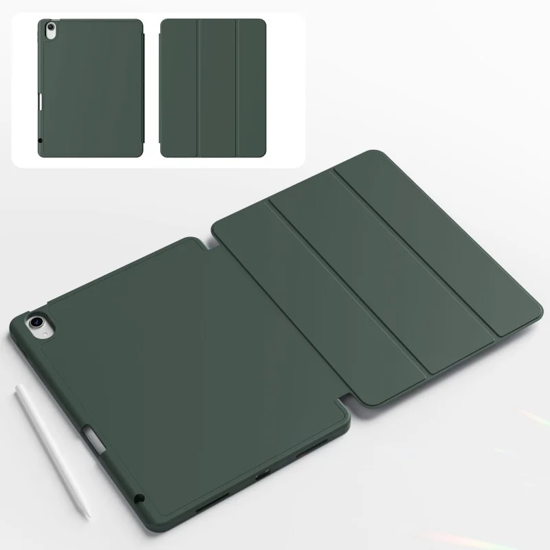 Magnetic Smart Tablet Cover with Pencil Holder and Auto Wake & Sleep Function