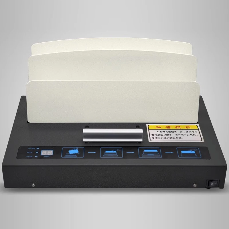 LC-2000 핫멜트 제본기, 책 제본 도구, 수동 사무실 재무 영수증 계약, A4 문서 입찰, 펀치 프리