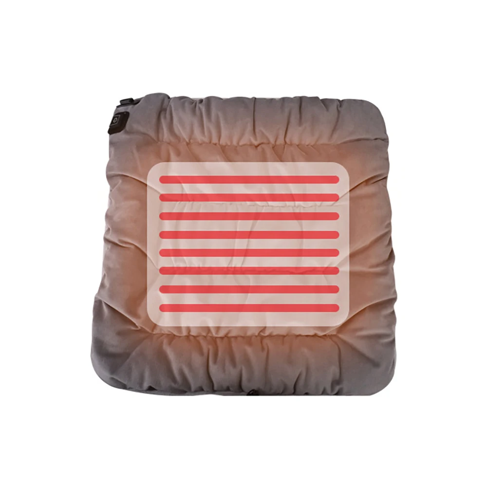 Electric Heating Mat Heated Chair Cushion and Back Cushion Electric Blanket  Winter Warm Pad For Office Home 220V