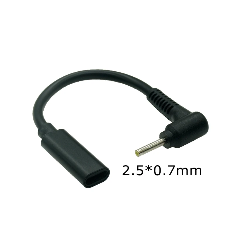 USB 3.1 Type C USB C Laptop Charger Power Adapter Converter USB Type C  Female To 4.0*1.35 5.5*2.5 4.5*3.0 4.0*1.7mm Dc Plug Jack - AliExpress
