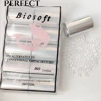 5/10Pcs Dental Lab Flexible Partial Bio Invisible Denture Material Transparent/Pink Acrylic Without Streak Dentist Consumable