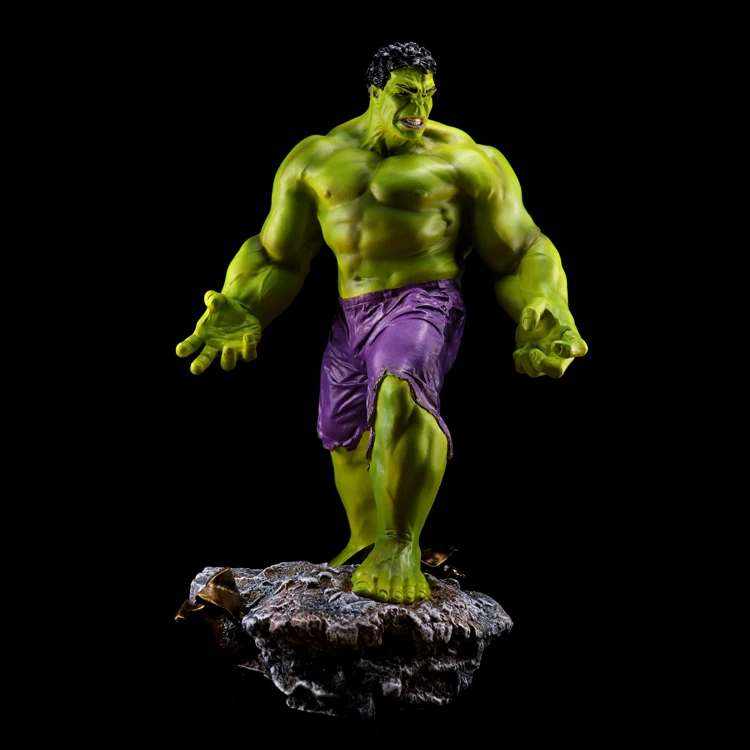 Avengers Alliance Hulk Green Giant Handmade Full Body Model Statue Office Desk Raccogliere Ornamenti Regalo Di Compleanno