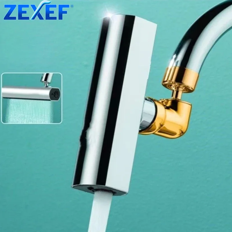 ZEXEF Kitchen Faucet Waterfall Stream Sprayer Head Sprayer Filter Diffuser Water Saving Nozzle Connector Mixers Tap Accessorie