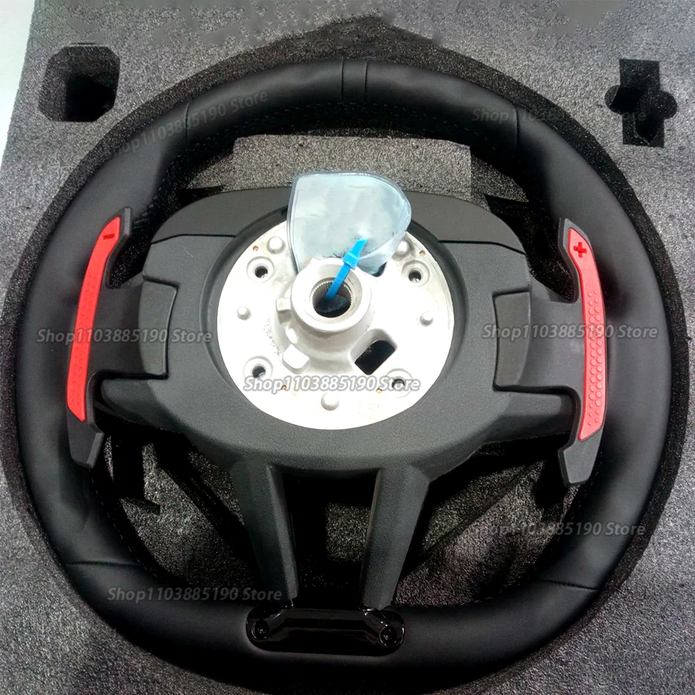 BMW G30 G20 G31 G26 G03 G04 G87 G80 G82 G22 F10 F20 F30 F80 M2 M3 M4 M5 M6 차량용 프리미엄 가죽 스티어링 휠 액세서리