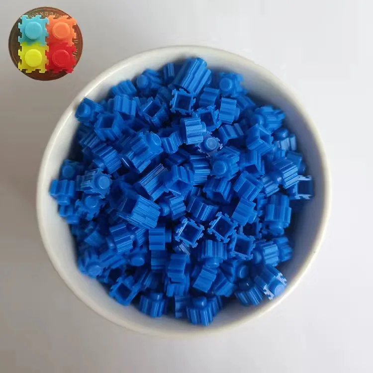 1000Pcs Multiple Colors Parts Hinge Plate Swivel Compatible Bricks DIY Assmble Building Blocks Particle Kid Toy Gift
