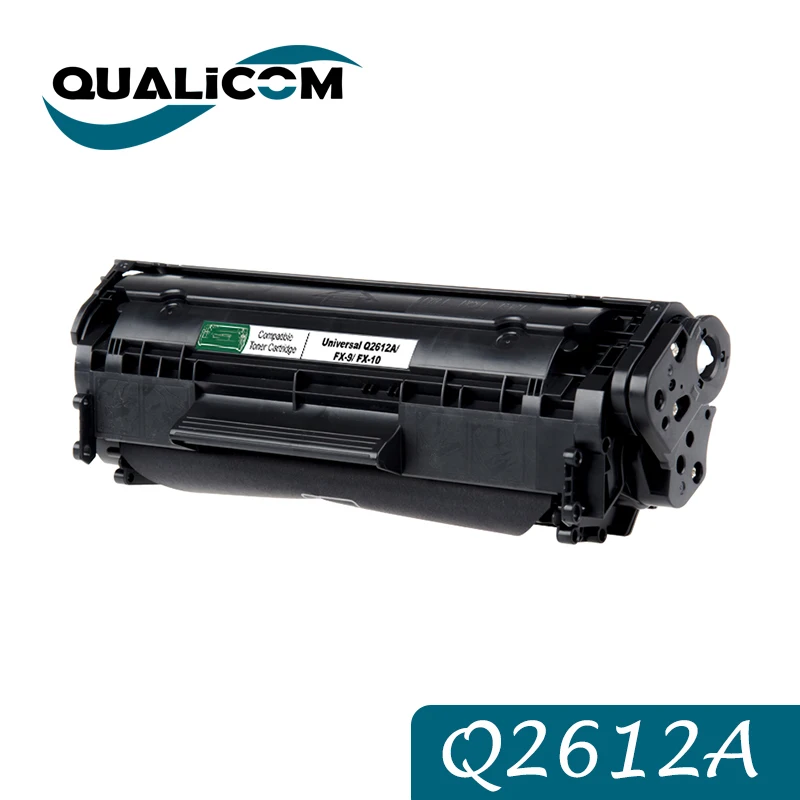 Qualicom 12A Q2612A Compatible TONER Cartridge for HP LaserJet 1010 1012 1015 1018 1020 1022 3015 3020 3030 3050 3052 3055