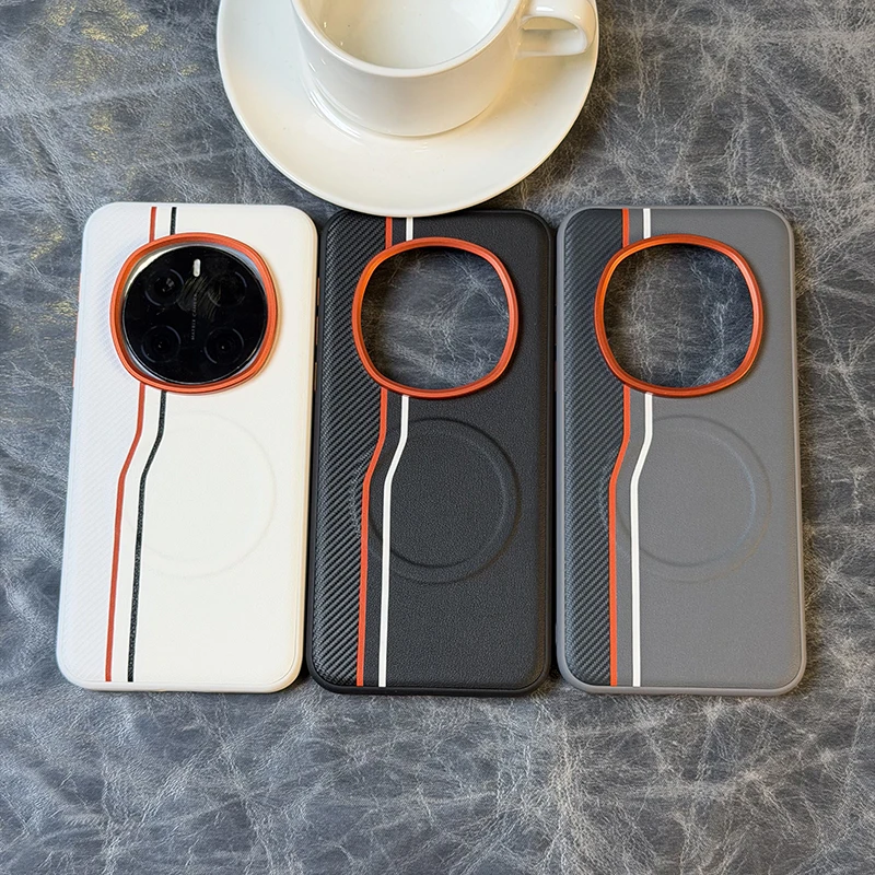Matte Magnetic Wireless Charging Anti-Fingerprint Case Cover
