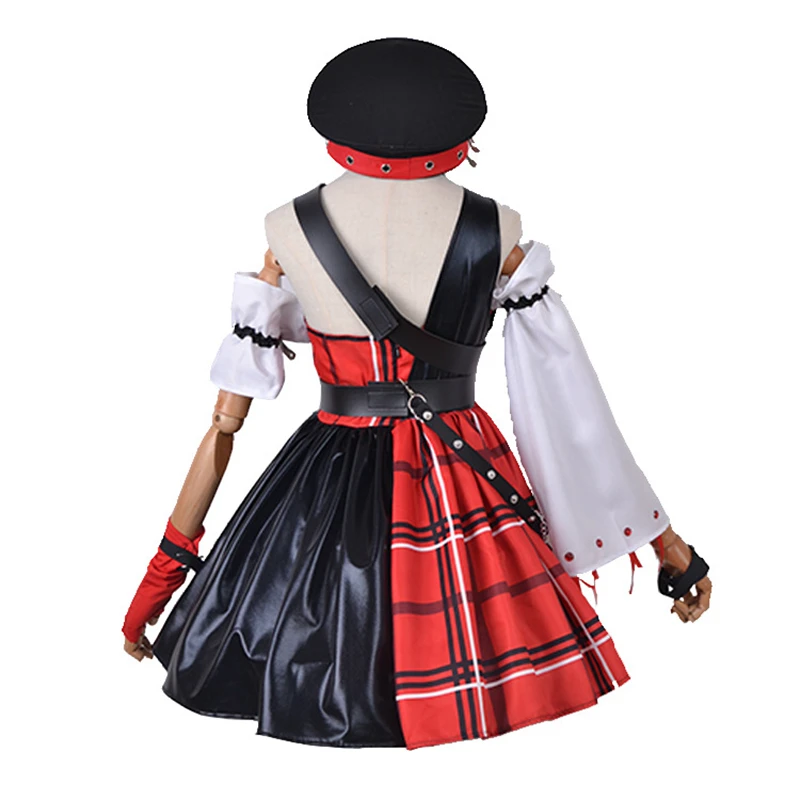 Honor of Kings: Xiao Qiao | Plaid Skirt Cosplay Costume Set 19 Lolita Plaid Skirt Cosplay Costume