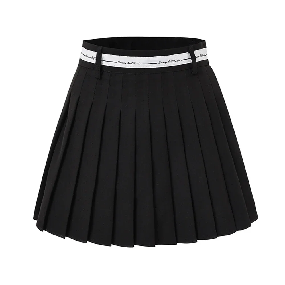 Sports Skirt Golf Tennis Skirts For Women High Waist Double Layer Pleated Skirt Gym Sports Fitness Running Yoga Soft Athletic Workout Skort