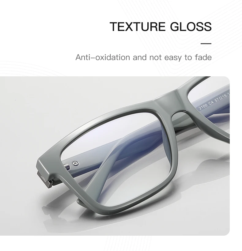 CLLOIO Neue Sport Stil Lesebrille Rahmen Outdoor Reiten Myopie Gläser Mode Optische Gläser Anpassbare Rezept – Detail 11