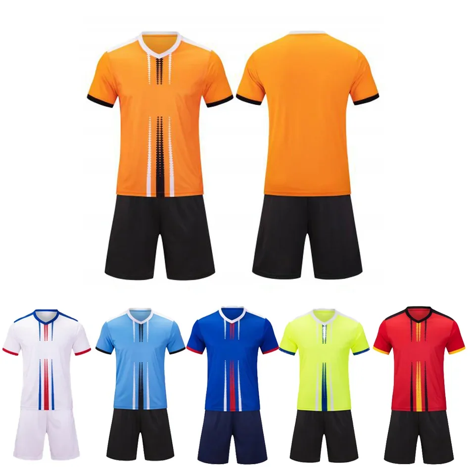 

Adult Kids Soccer Uniforms Customize Team Football Jerseys Shirts Women Futsal Sportswear Kit Men Training Tracksuit Boys Suit