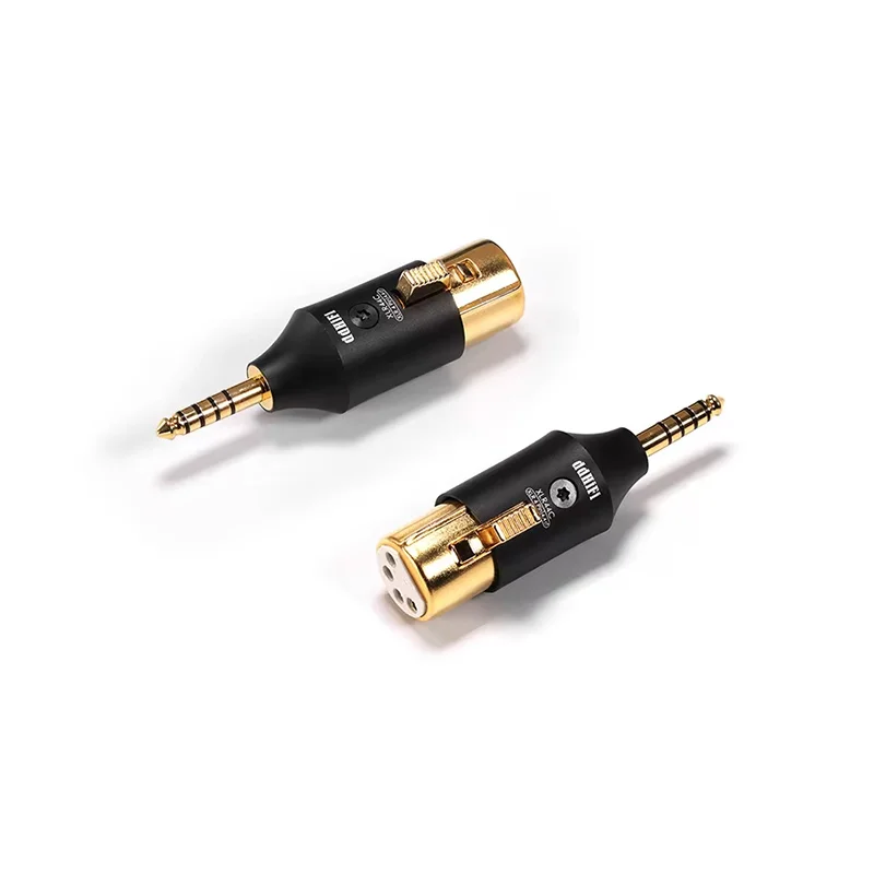 DD ddHiFi XLR44C 밸런스드 XLR 4핀-4.4mm 어댑터, 기존 XLR 4핀 헤드폰 케이블을 4.4mm 종단 장치에 적용