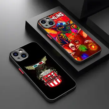 Films Gremlins-Coque de téléphone transparente, coque arrière 256, iPhone 16 15 12 11 13 Pro Max X Poly 8 Plus