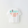 Mickey Mouse T Shirt Kids Summer Clothing Cartoon Printed Fashion Baby Short Sleeved Tops Children's Wear Tees Disney T-shirts 5