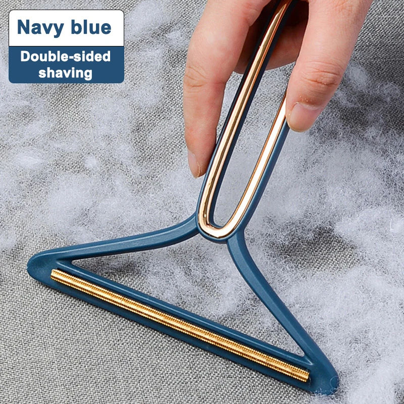 Double-Side Lint Remover Carpet Coat Sofa Pet Hair Remover Brush Not Hurt Clothes Portable Home Household Cleaning Tools