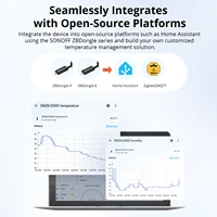 SONOFF SNZB-02WD IP65 Zigbee LCD Smart Temperature Humidity Sensor Waterproof Work with Alexa Google Home Need Sonoff Zigbee Hub - Image 4