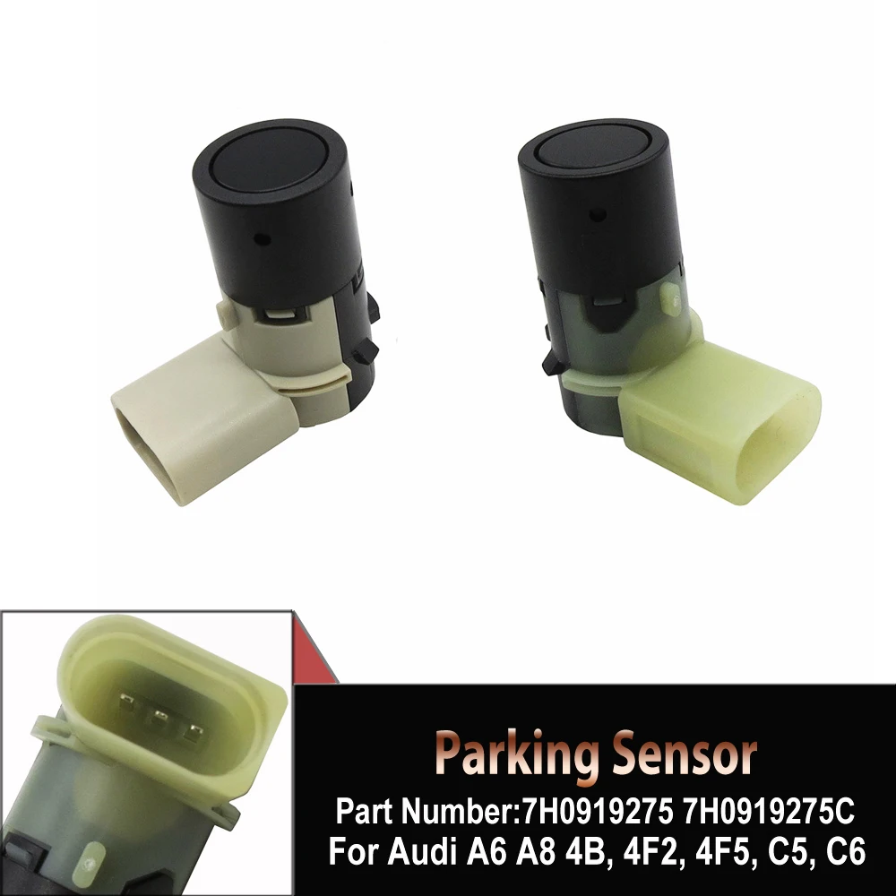 

PDC Parking Sensor For Audi A4 8H7 A6 4B A8 4E RS4 Cabrio VW Polo Beetle Skoda Octavia 7H0919275 ABS Material Bumper