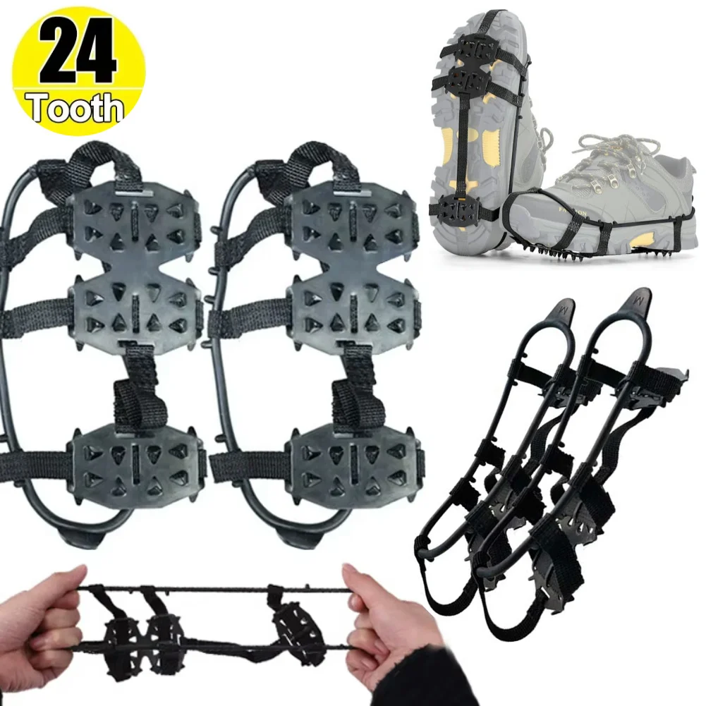 24-Teeth Mountaineering Crampons 1