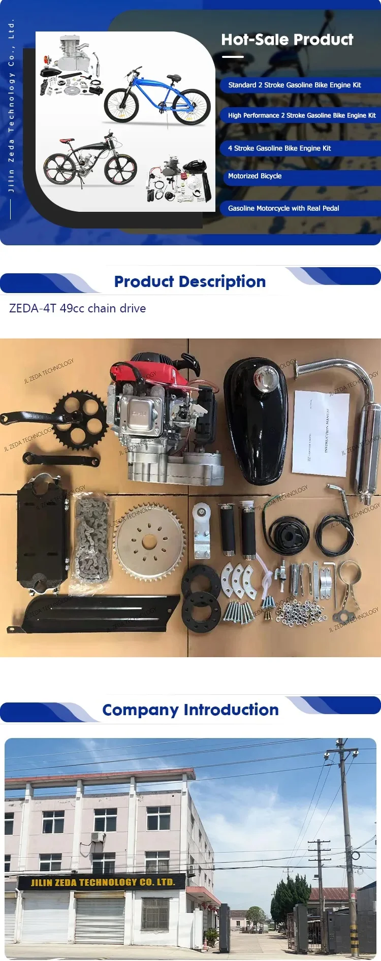 Bike Build Motorized Bike Racing Stroke Gas Bike Engine Chain