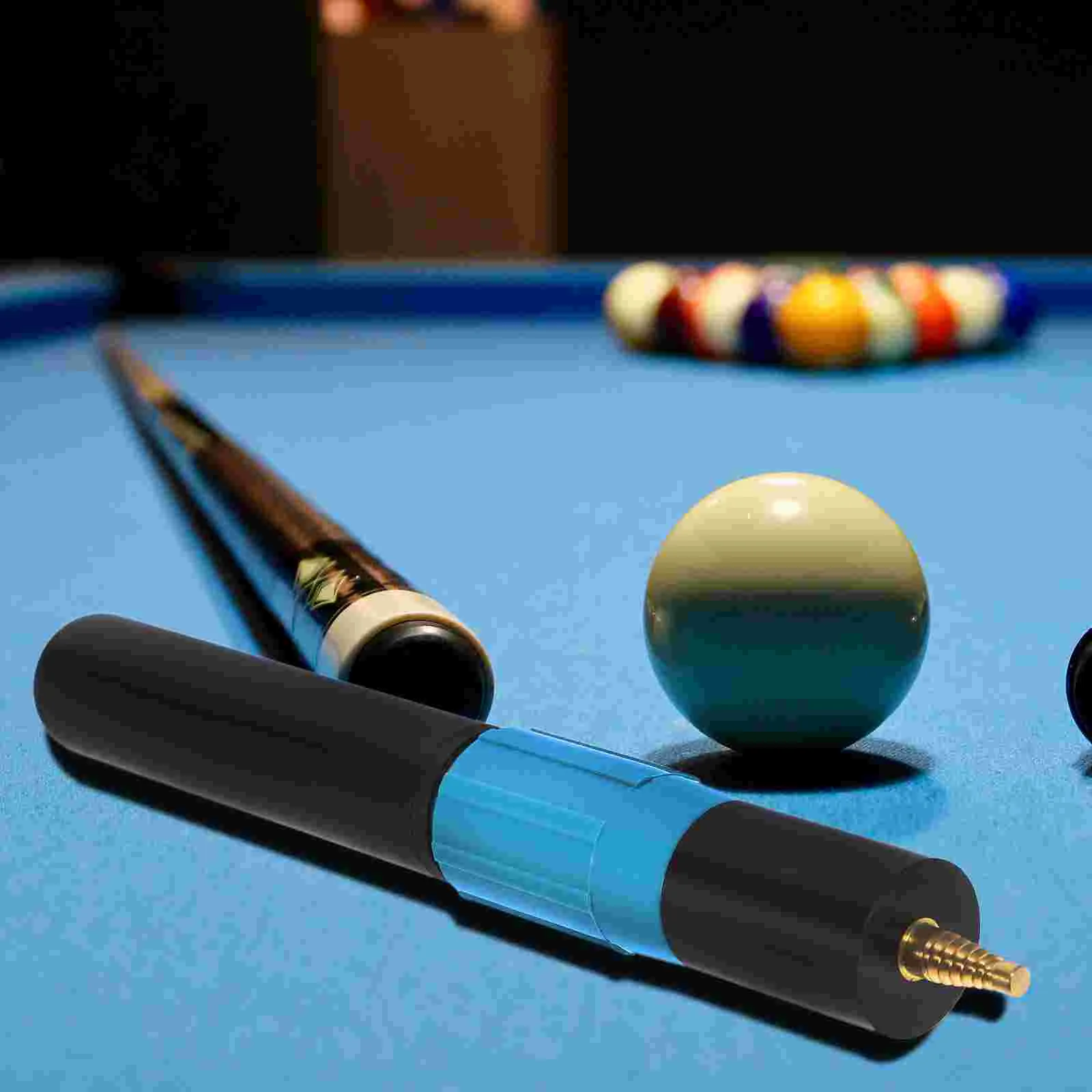 Pool Cue Extender Shaft Extension Bar for Billiard Accessory Telescopic Handle Plastic Rod Butt