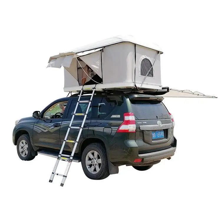 

High Quality Fiberglass SUV Truck Camping Car Roof Tent Top Hard Shell 4 Person