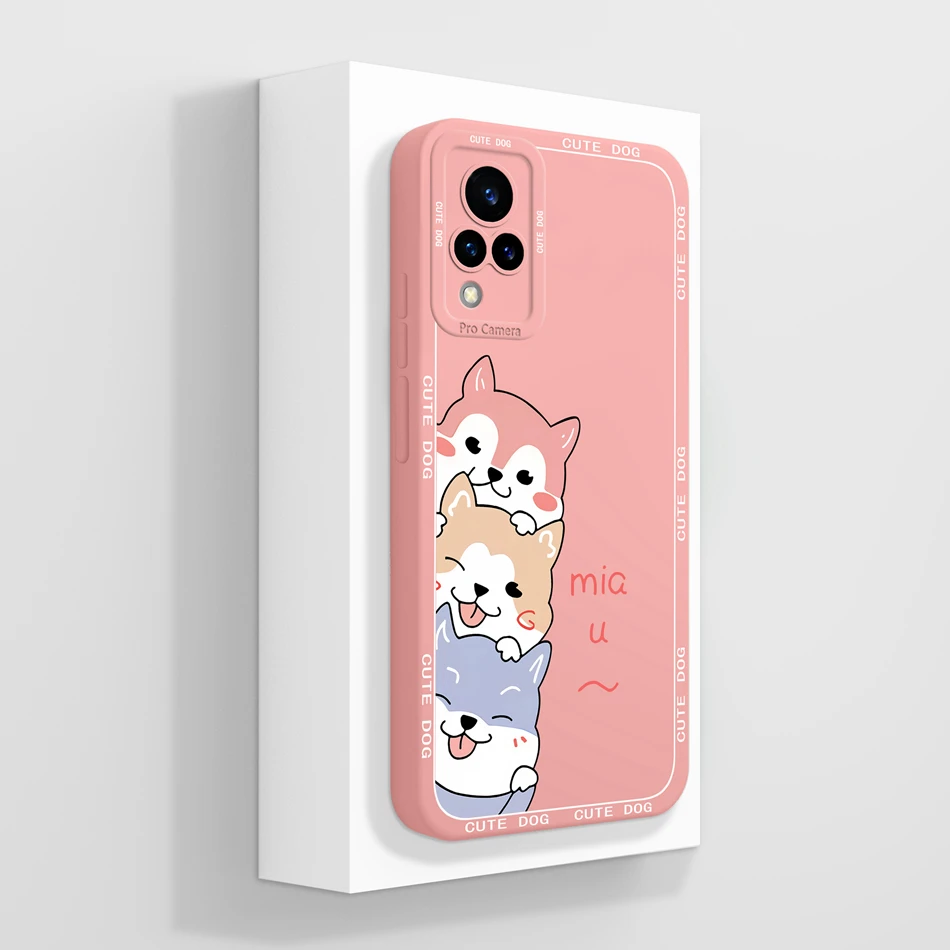 Premium Soft Liquid Silicone Phone Case - Full Coverage Anti-Drop Protection