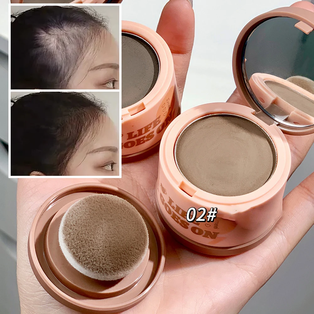 

Long Lasting Hairline Shadow Powder Hair Filling Repair Concealer Forehead Trimming Bald Coverage Hair Fluffy Makeup Beauty Tool