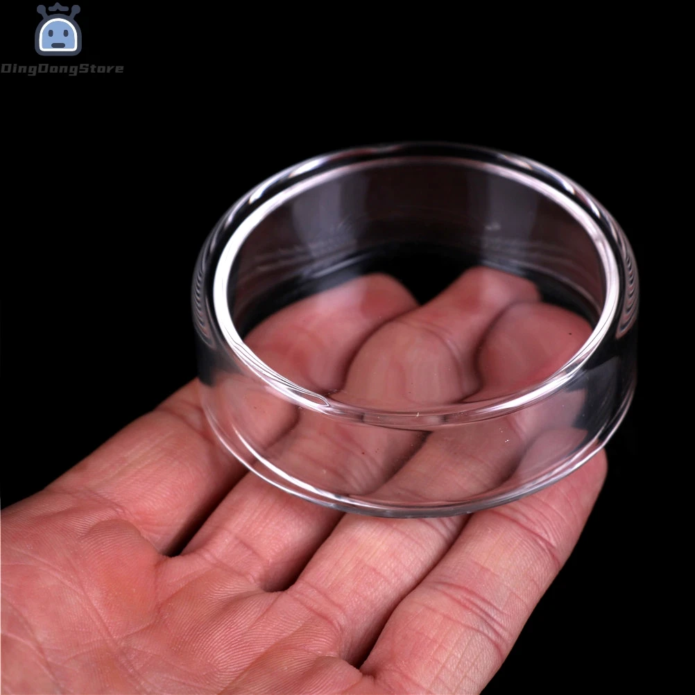 1Pc High Borosilicate Glass 60mm Bacterial Petri Dish With Cover Biochemical Culture Dish Labware Tissue culture dishes for Petri Dishes