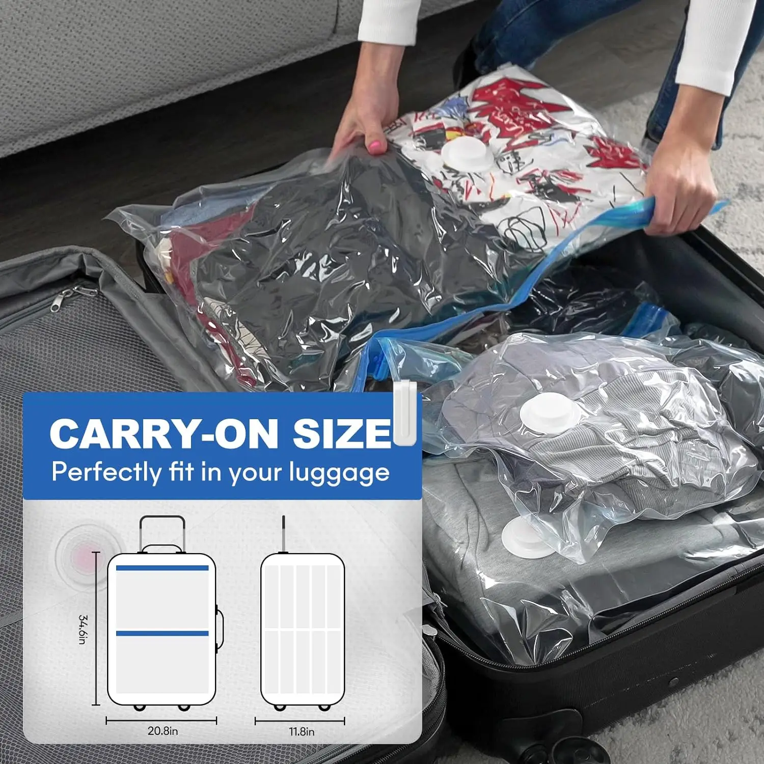 Рисунок 3 - пластиковые пакеты для вакуумного