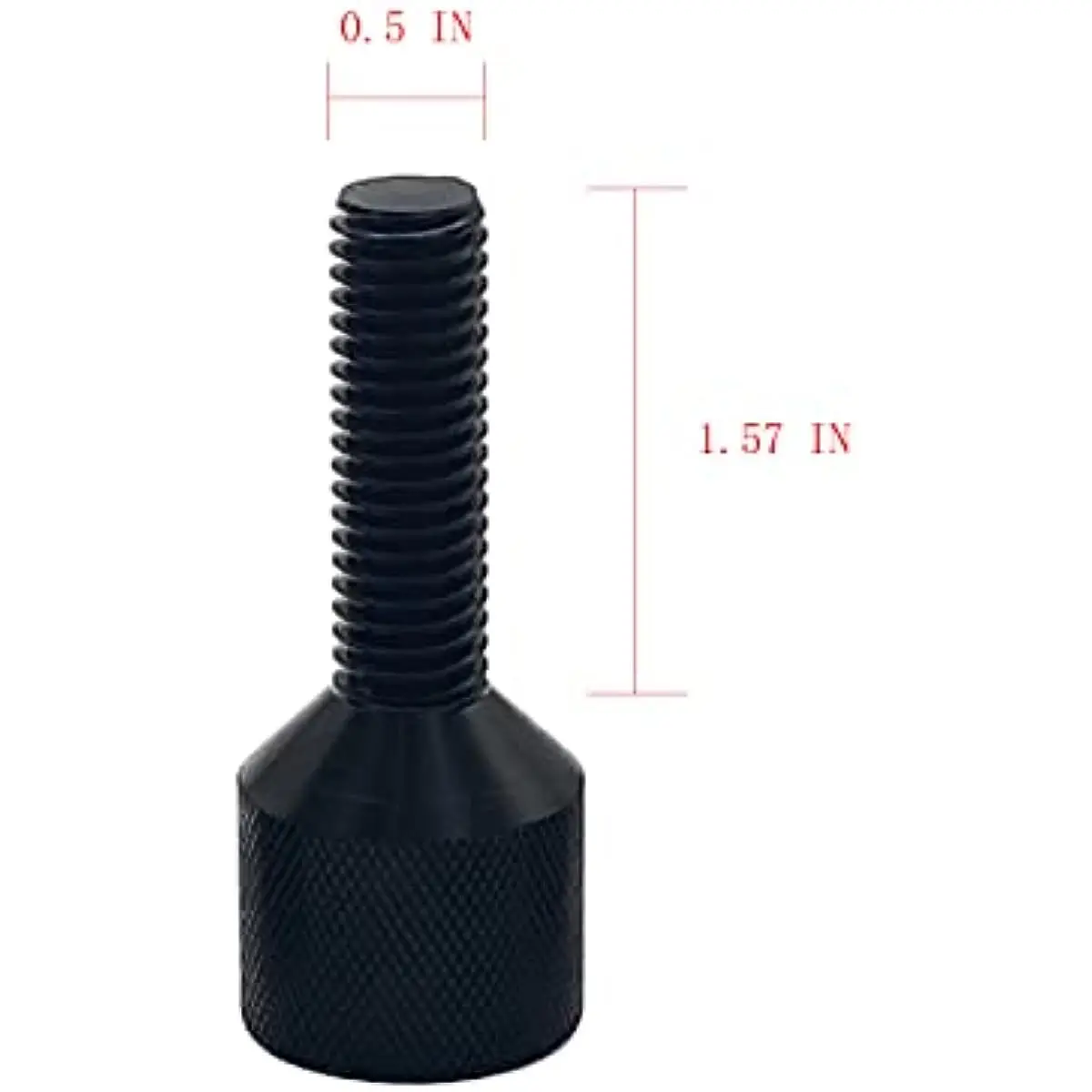 1-1/8" Two Hole Alignment Pin Set Carbon Steel Black (2 Pack)
