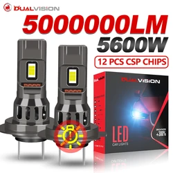 Ultra - Bright 6000K LED Headlight with CANBUS - Compact, Wireless, Plug & Play Auto Lamp (With Fan Cooling)