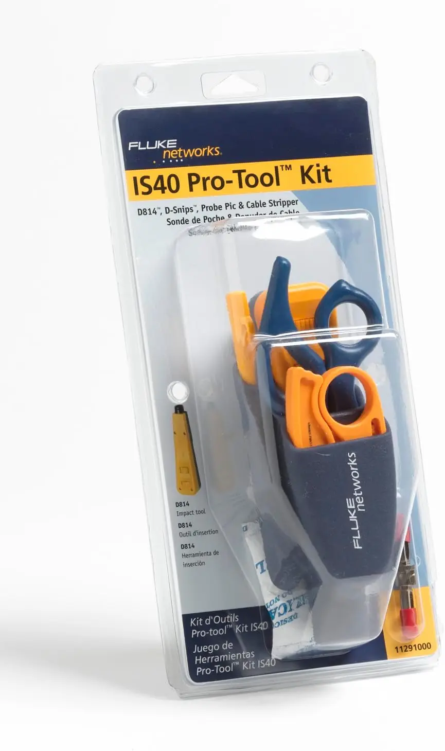 11291000 Pro-Tool Kit  with Punch Down Tool, Kit with cable snips, strippers & pouch 2