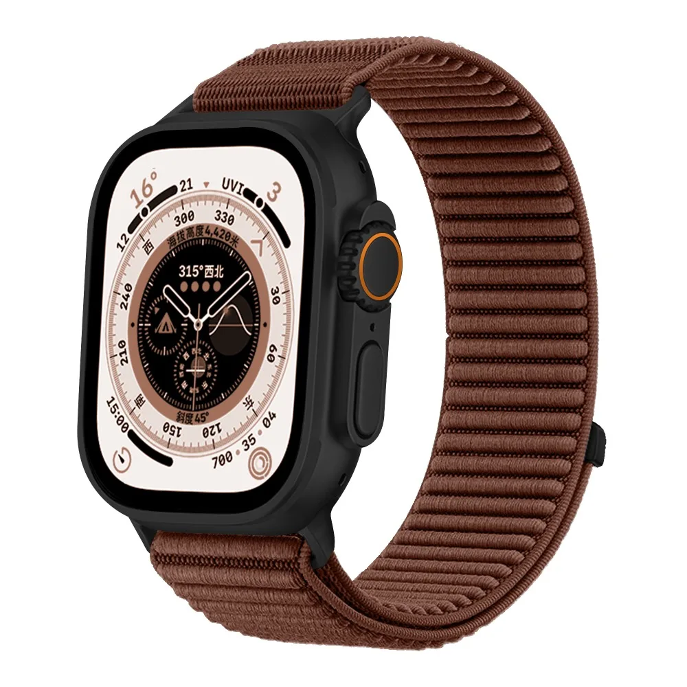 Nylon Loop Strap for Apple Watch - Stylish and Durable Replacement Bracelet