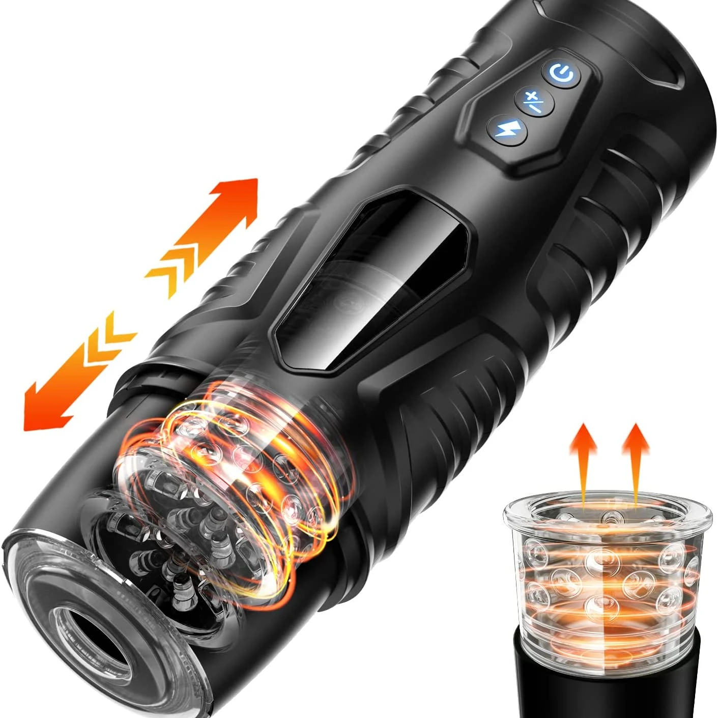 Masturbatore elettrico automatico a vuoto per uomo_voghion.com