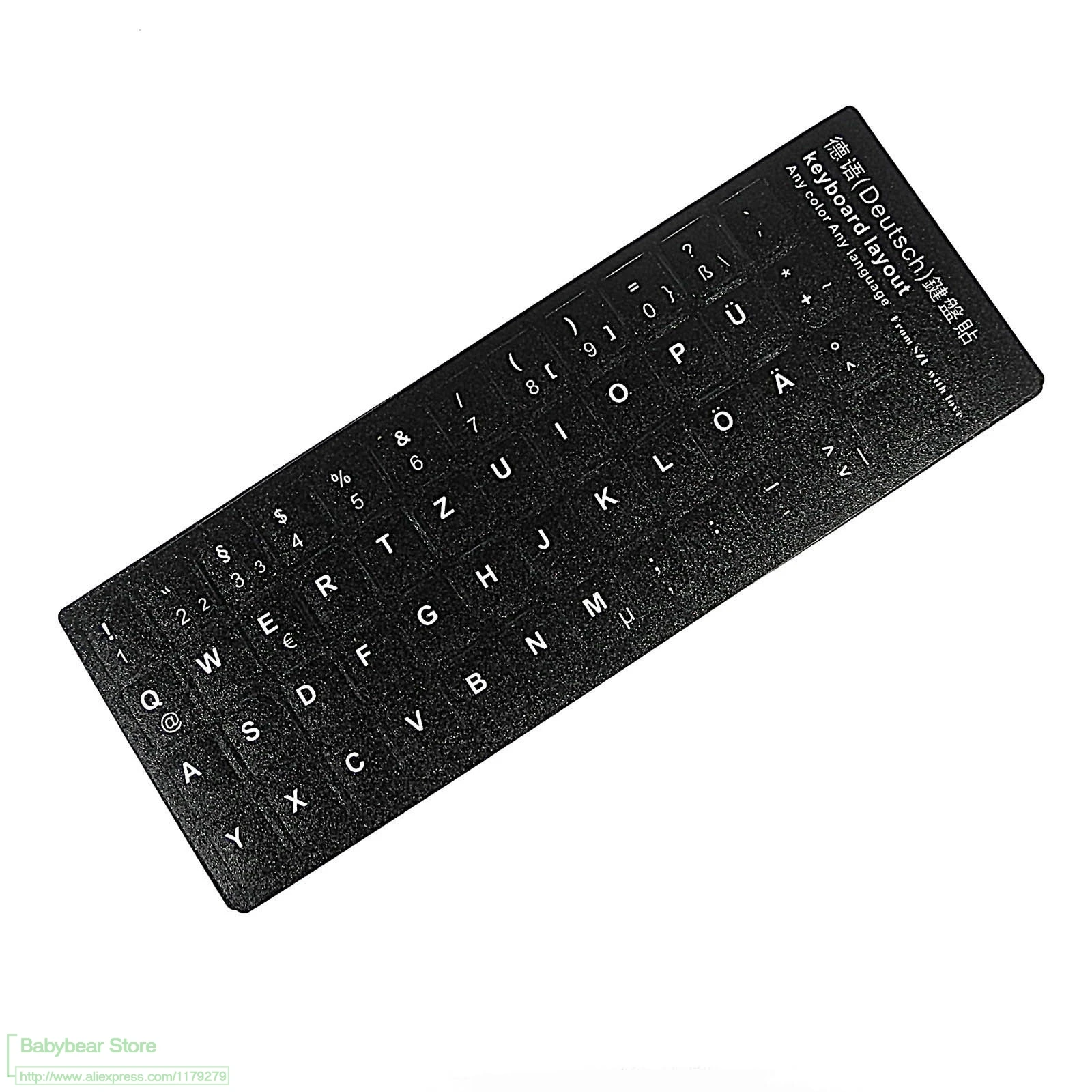 Computer Keyboard Stickers Sticker Protector (100 PCS) for Arabic French Turkish Russian German Thai English Italian Hebrew keyboard stickers